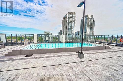 1410 - 36 Zorra Street, Toronto, ON - Outdoor With In Ground Pool