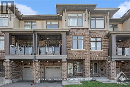 116 Wild Calla Way, Ottawa, ON - Outdoor With Balcony With Facade