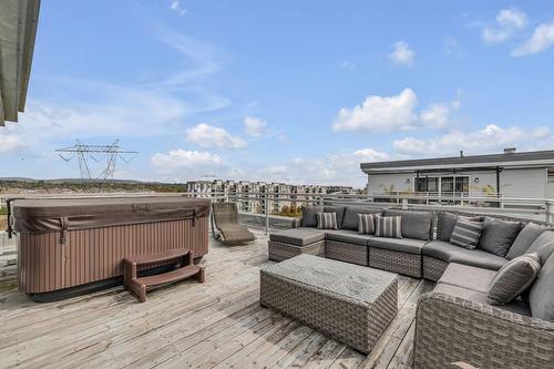 Terrasse - 505-2350 Rue Du Barachois, Québec (Les Rivières), QC - Outdoor With Deck Patio Veranda With Exterior