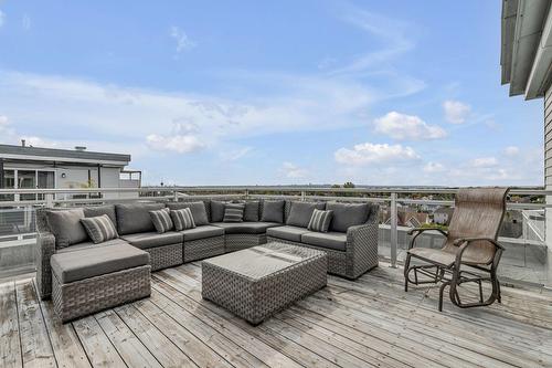 Terrasse - 505-2350 Rue Du Barachois, Québec (Les Rivières), QC - Outdoor With Deck Patio Veranda