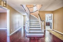 Grand Semi-Circular Wooden Staircase - 