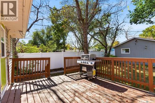 2822 Argyle Street, Regina, SK - Outdoor With Deck Patio Veranda With Exterior