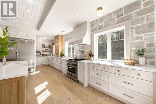 356 Old Welsh Road, Hastings Highlands (Monteagle Ward), ON - Indoor Photo Showing Kitchen With Upgraded Kitchen