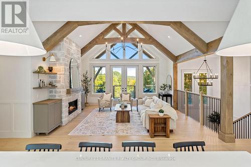 356 Old Welsh Road, Hastings Highlands (Monteagle Ward), ON - Indoor With Fireplace