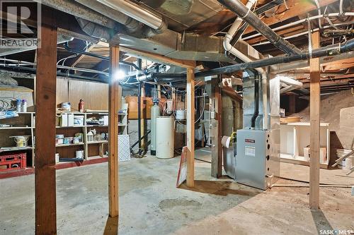 105 Main Street, Harris, SK - Indoor Photo Showing Basement