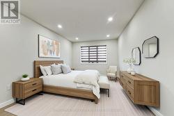 Master bedroom - virtually staged - 