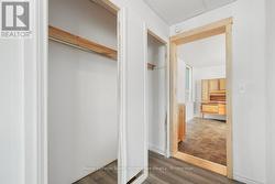 Lower Level Hall with Storage - 