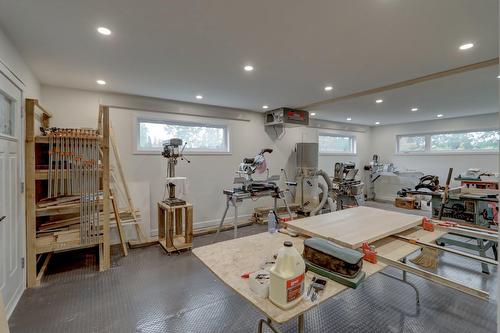 Atelier - 181 Mtée Du Coteau, Lantier, QC - Indoor Photo Showing Gym Room