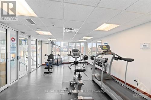 401 - 234 Rideau Street, Ottawa, ON - Indoor Photo Showing Gym Room