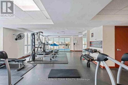 401 - 234 Rideau Street, Ottawa, ON - Indoor Photo Showing Gym Room
