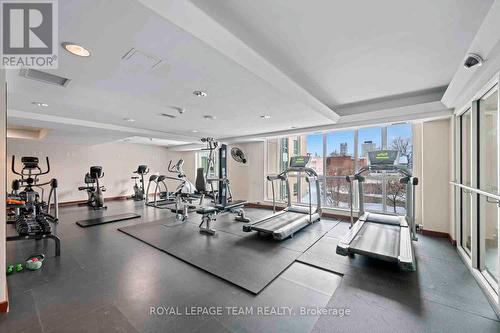 401 - 234 Rideau Street, Ottawa, ON - Indoor Photo Showing Gym Room