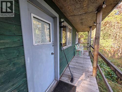Front deck on second cabin - 6453 Pinaus Lake Road Lot# 6297, Falkland, BC - Outdoor With Deck Patio Veranda With Exterior