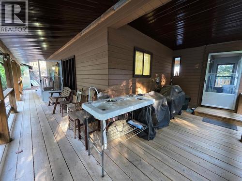 Front deck - 6453 Pinaus Lake Road Lot# 6297, Falkland, BC - Outdoor With Deck Patio Veranda With Exterior