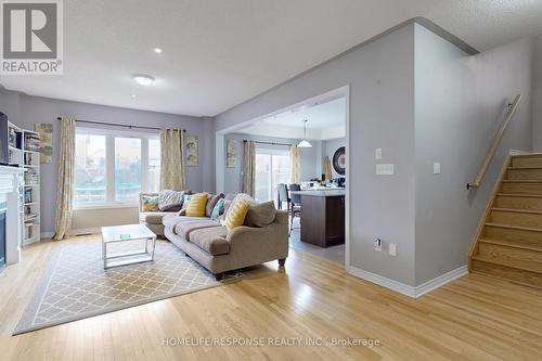846 Groveland Avenue, Oshawa, ON - Indoor Photo Showing Living Room With Fireplace