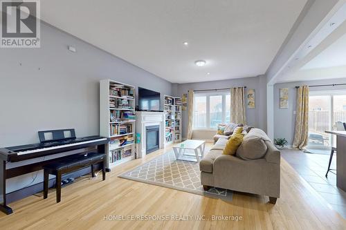 846 Groveland Avenue, Oshawa, ON - Indoor Photo Showing Living Room With Fireplace