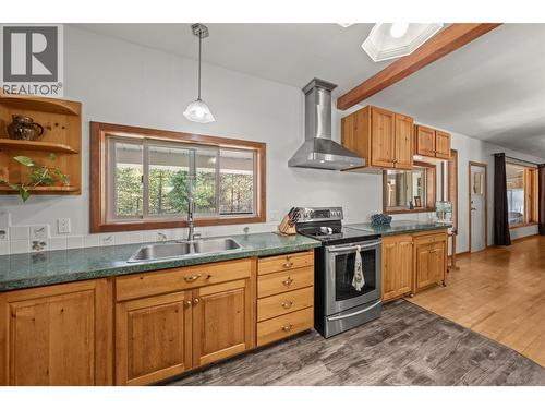 2510 Samuelson Road, Sicamous, BC - Indoor Photo Showing Kitchen With Double Sink