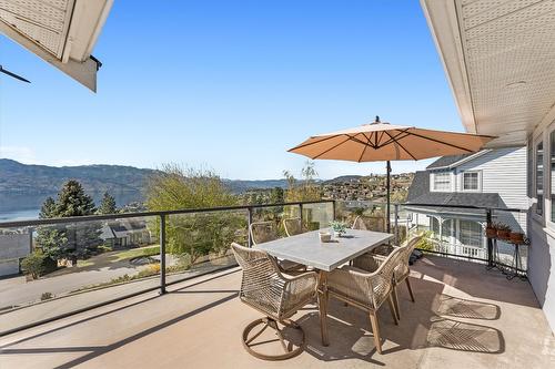 1312 Menu Road, West Kelowna, BC - Outdoor With Deck Patio Veranda With View With Exterior