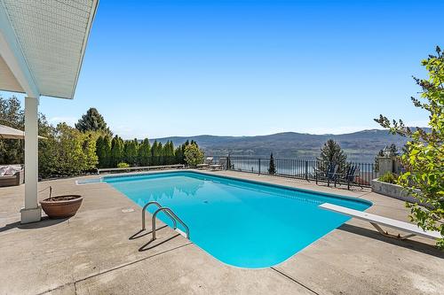 1312 Menu Road, West Kelowna, BC - Outdoor With In Ground Pool With Backyard