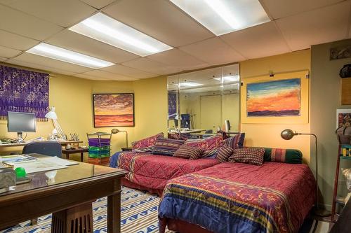 Salle familiale - 246 Ch. Lowry, Sutton, QC - Indoor Photo Showing Basement