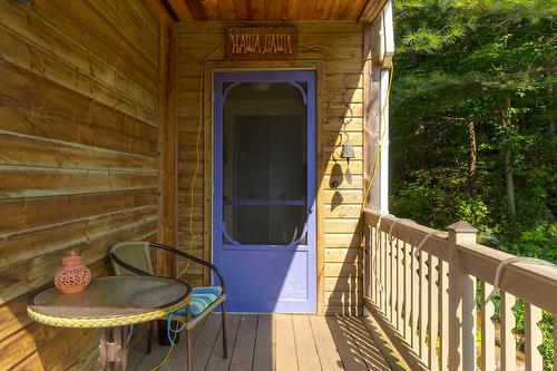 Exterior entrance - 246 Ch. Lowry, Sutton, QC - Outdoor With Deck Patio Veranda With Exterior