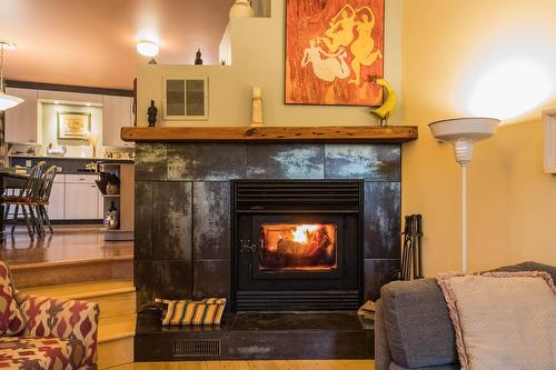 Salon - 246 Ch. Lowry, Sutton, QC - Indoor With Fireplace