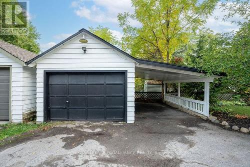 Private parking & garage at back of home - 7 Forin Street, Belleville (Belleville Ward), ON - Outdoor