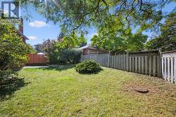 View of fenced backyard - 