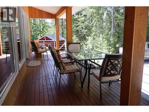 1427 Hartley Road, Golden, BC - Outdoor With Deck Patio Veranda With Exterior