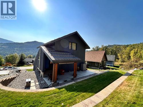 back - 1006 Silvertip Road, Rossland, BC - Outdoor