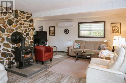 260 Main Street, Traytown, NL - Indoor Photo Showing Living Room With Fireplace