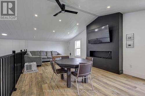 10580 Culloden Road, Bayham, ON - Indoor Photo Showing Dining Room With Fireplace