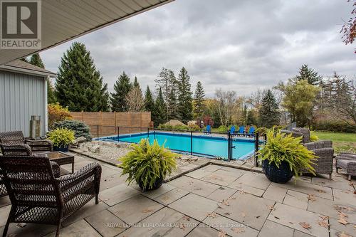 112 Hillcrest Avenue, Hamilton, ON - Outdoor With In Ground Pool With Deck Patio Veranda