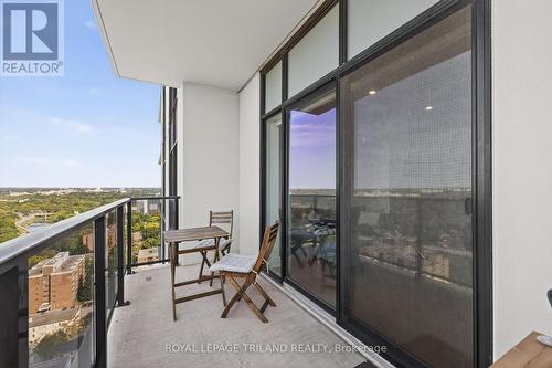 2308 - 505 Talbot Street, London East (East F), ON -  With Balcony With Exterior