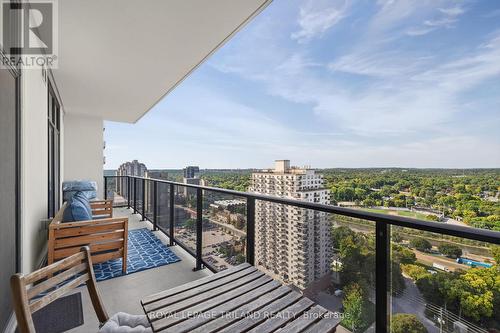 2308 - 505 Talbot Street, London East (East F), ON - Outdoor With Balcony With View With Exterior