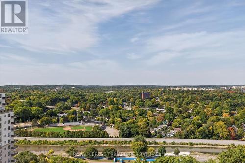 West Facing Views from the Balcony - 2308 - 505 Talbot Street, London East (East F), ON - Outdoor With View