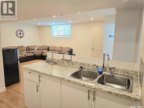 1811 20Th Street W, Saskatoon, SK - Indoor Photo Showing Kitchen With Double Sink
