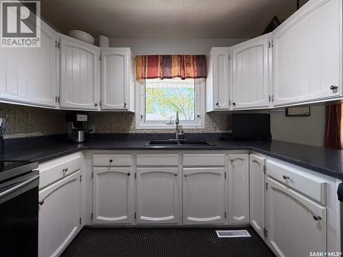 568 Poplar Crescent, Shaunavon, SK - Indoor Photo Showing Kitchen With Double Sink