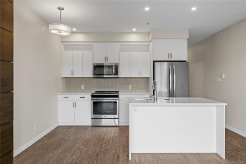 309-91 Chapel St, Nanaimo, BC - Indoor Photo Showing Kitchen With Upgraded Kitchen