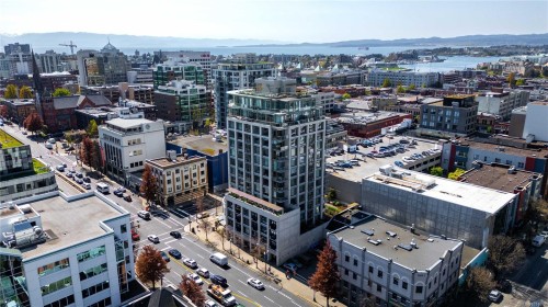 606-760 Johnson St, Victoria, BC - Outdoor With View