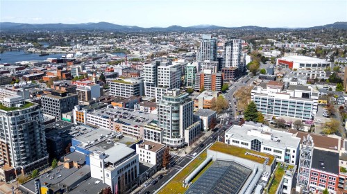 606-760 Johnson St, Victoria, BC - Outdoor With View