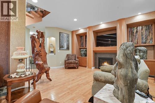 603 Brookhurst Court, Saskatoon, SK - Indoor With Fireplace