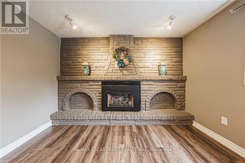 477 Queen Victoria Drive, Hamilton, ON - Indoor Photo Showing Living Room With Fireplace