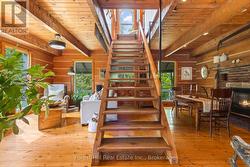 Central staircase in Living Room to 2nd floor - 