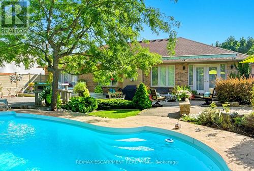1104 Crofton Way, Burlington, ON - Outdoor With In Ground Pool