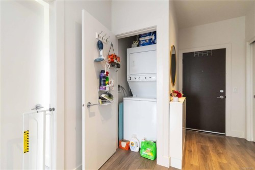 309-3815 Rowland Ave, Saanich, BC - Indoor Photo Showing Laundry Room