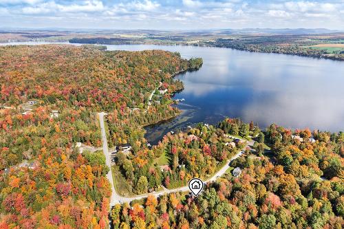 Aerial photo - 81 Rue Légaré, Magog, QC - Outdoor With Body Of Water With View