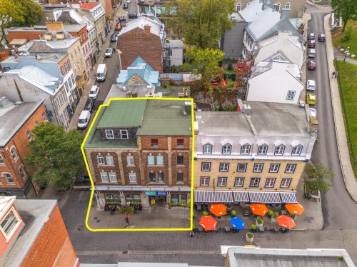 Aerial View - 1015  - 1023 Rue St-Jean, Québec (La Cité-Limoilou), QC - Outdoor With View