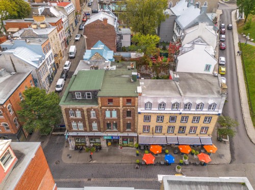 Aerial View - 1015  - 1023 Rue St-Jean, Québec (La Cité-Limoilou), QC - Outdoor