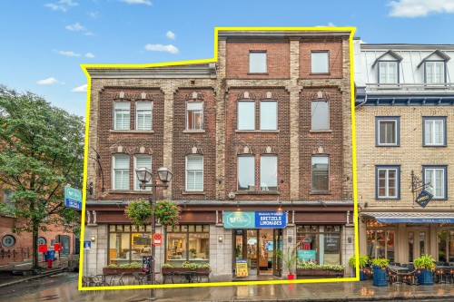 Front of Structure - 1015  - 1023 Rue St-Jean, Québec (La Cité-Limoilou), QC - Outdoor With Facade