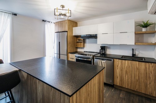 Dwelling - 1015  - 1023 Rue St-Jean, Québec (La Cité-Limoilou), QC - Indoor Photo Showing Kitchen
